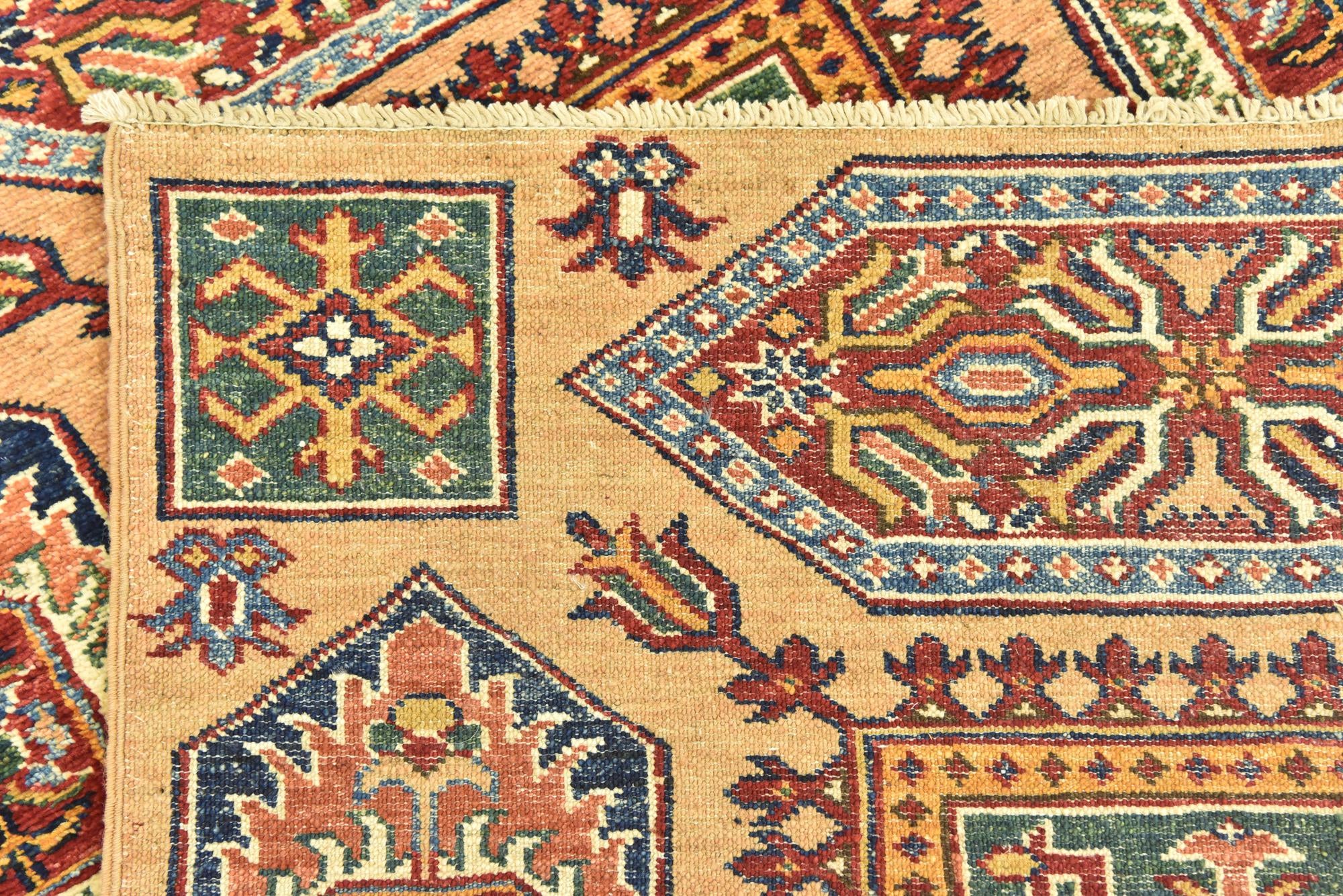 2' 9 x 4' Hand Knotted Kazak Rug