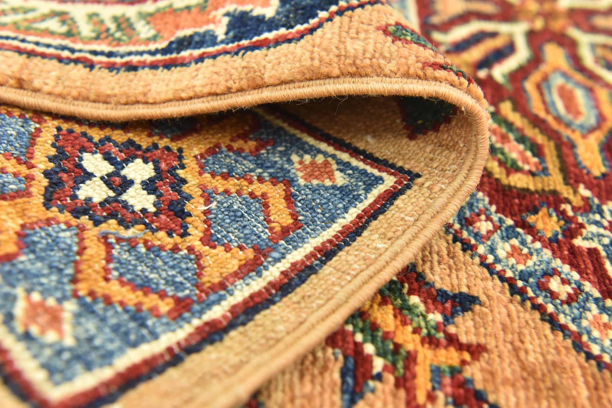 2' 9 x 4' Hand Knotted Kazak Rug