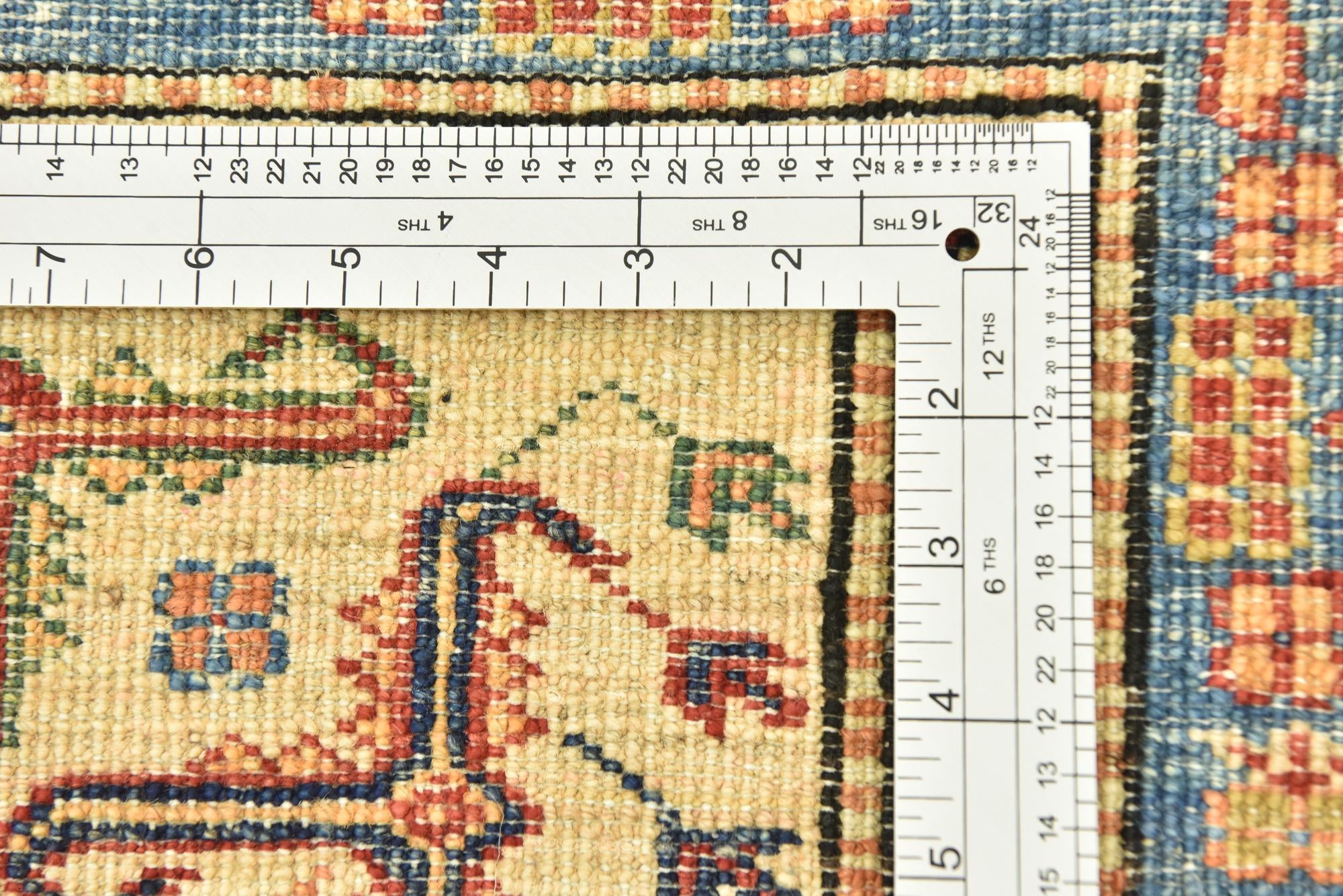 2' 10 x 4' 3 Hand Knotted Kazak Oriental Rug