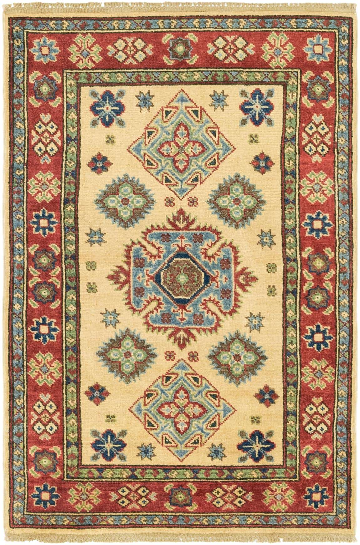 2' 8 x 4' 2 Hand Knotted Kazak Rug