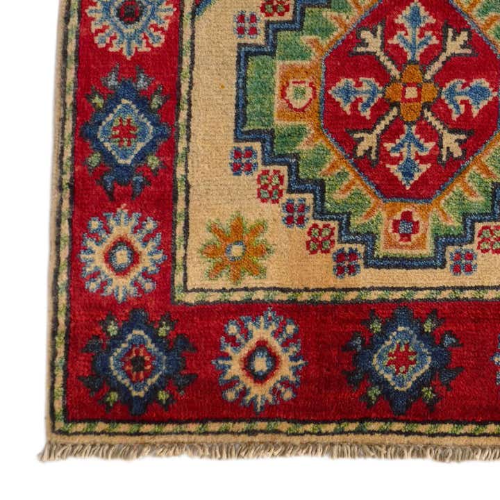 2' x 3' 2 Hand Knotted Kazak Rug