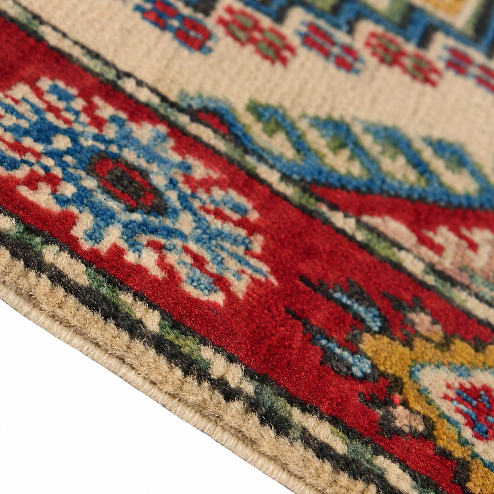 Detail image 8 of 12: 2' x 3' 2 Hand Knotted Kazak Rug