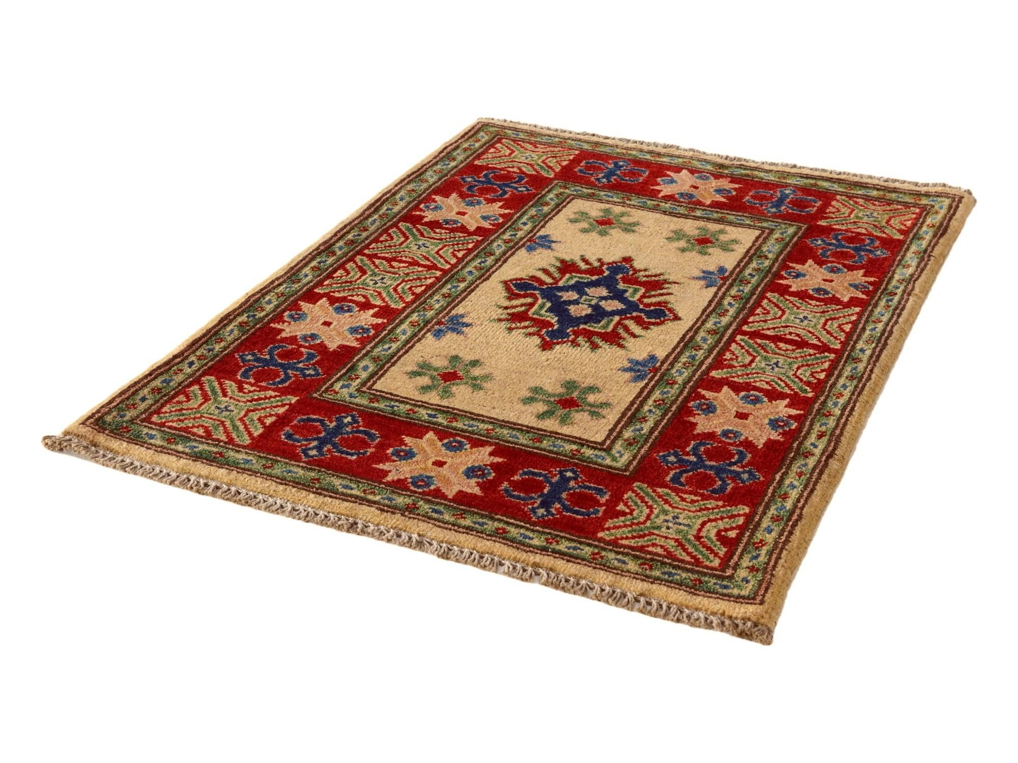 2' 2 x 2' 11 Hand Knotted Kazak Rug