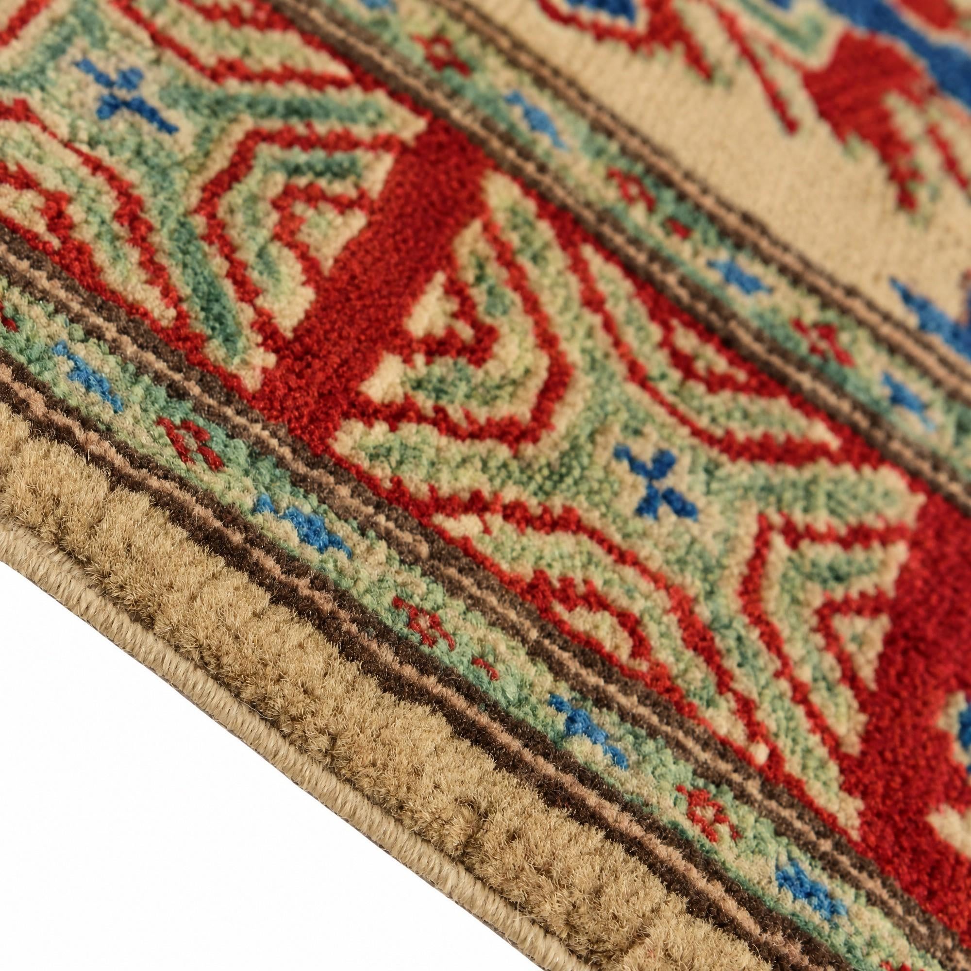 65cm x 90cm Hand Knotted Kazak Rug