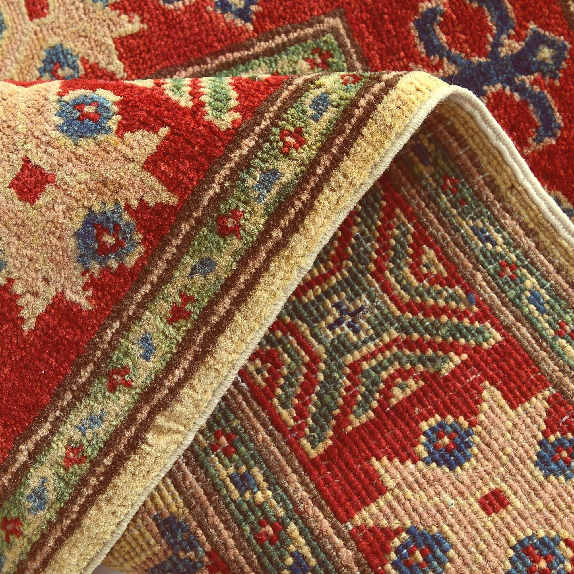 2' 2 x 2' 11 Hand Knotted Kazak Rug