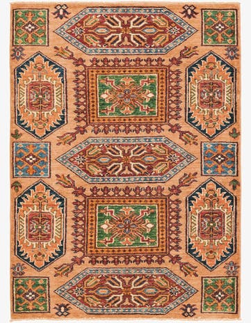 3' x 4' Hand Knotted Kazak Oriental Rug