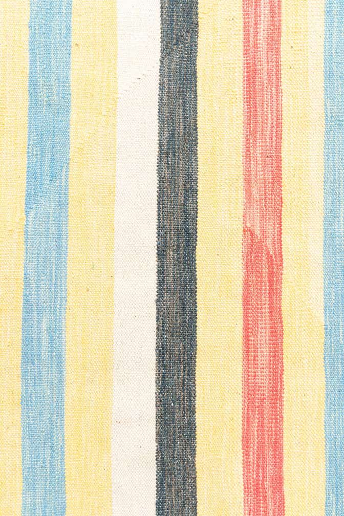3' 10 x 5' 10 Hand Woven Kilim Maymana Wool Rug