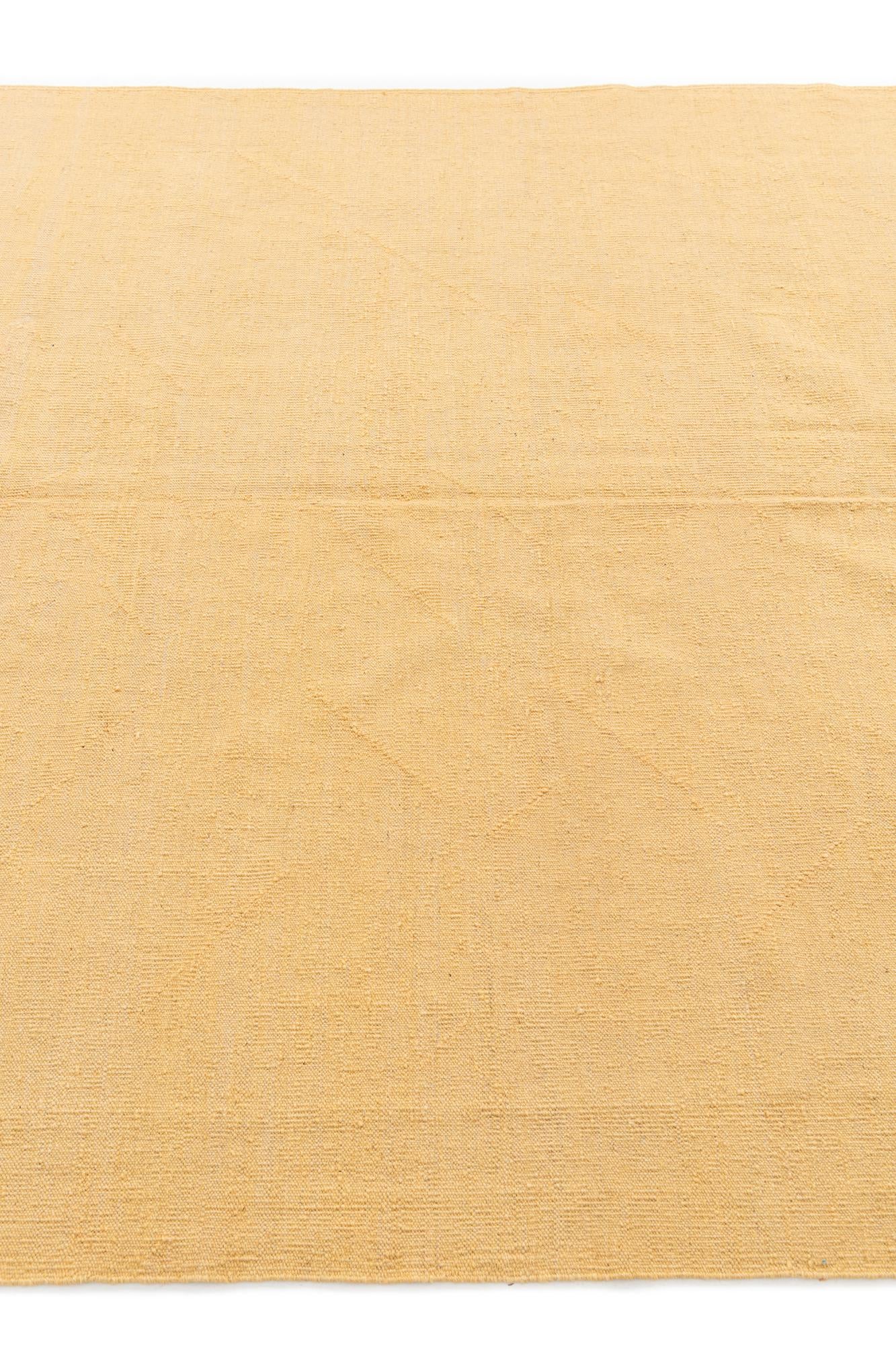 5' 8 x 7' 10 Hand Woven Kilim Modern Wool Rug