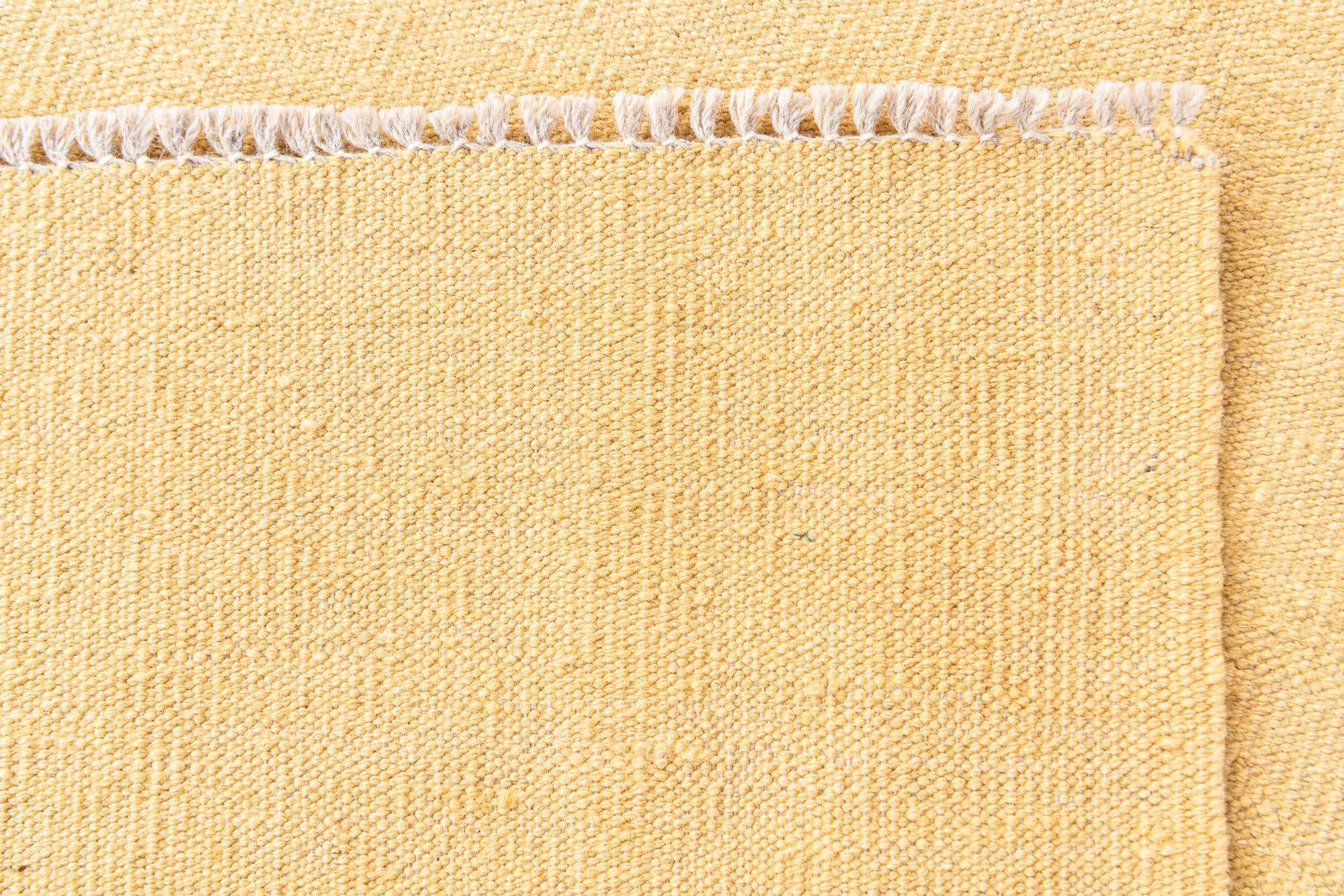 5' 8 x 7' 10 Hand Woven Kilim Modern Wool Rug