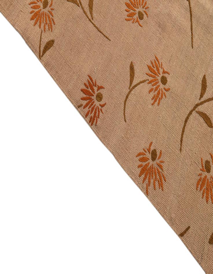 Detail image of 6' x 8' 1  Hand Woven Kilim Modern Rug