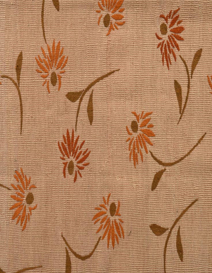 Detail image of 6' x 8' 1  Hand Woven Kilim Modern Rug