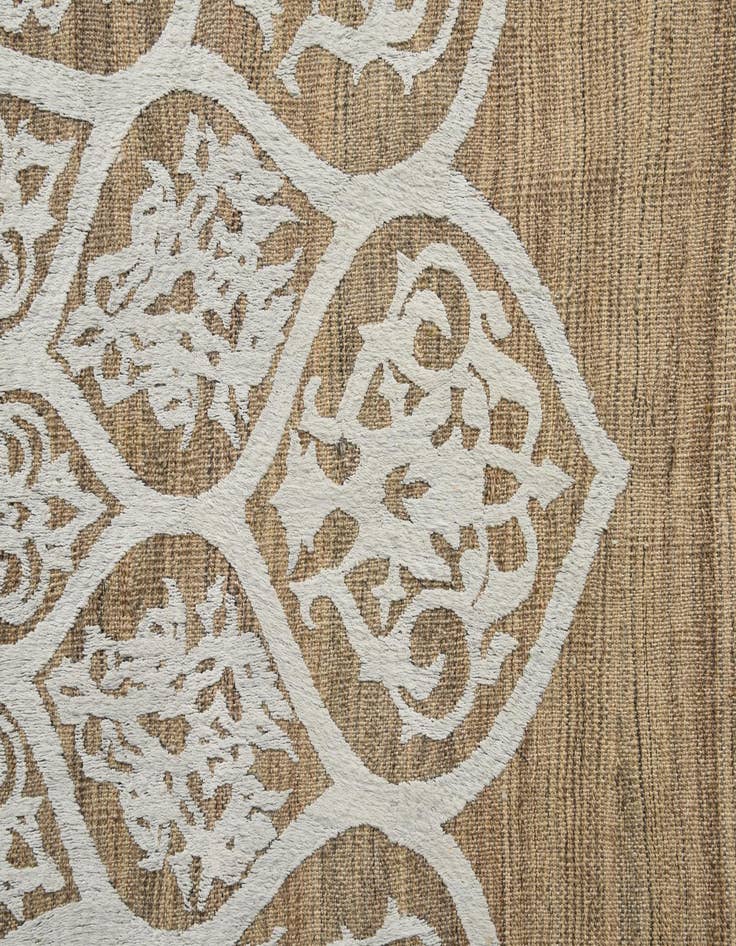 Detail image of 7' 3 x 9' 7  Hand Woven Kilim Modern Wool Rug