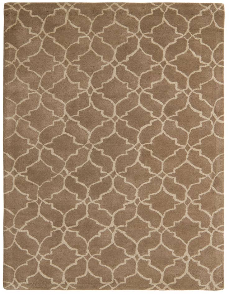 Detail image of 5' 1 x 8' 1 Luna Wool Rug