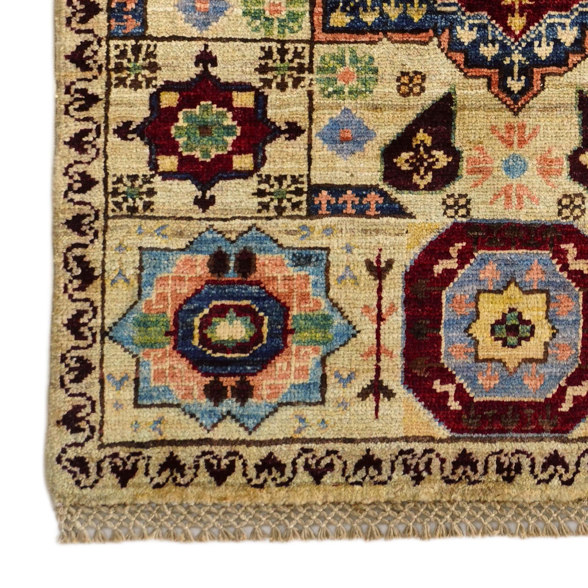 2' x 3' Hand Knotted Mamluk Ziegler Rug