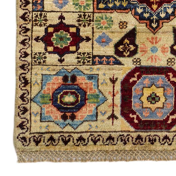 2' x 3' Hand Knotted Mamluk Ziegler Rug