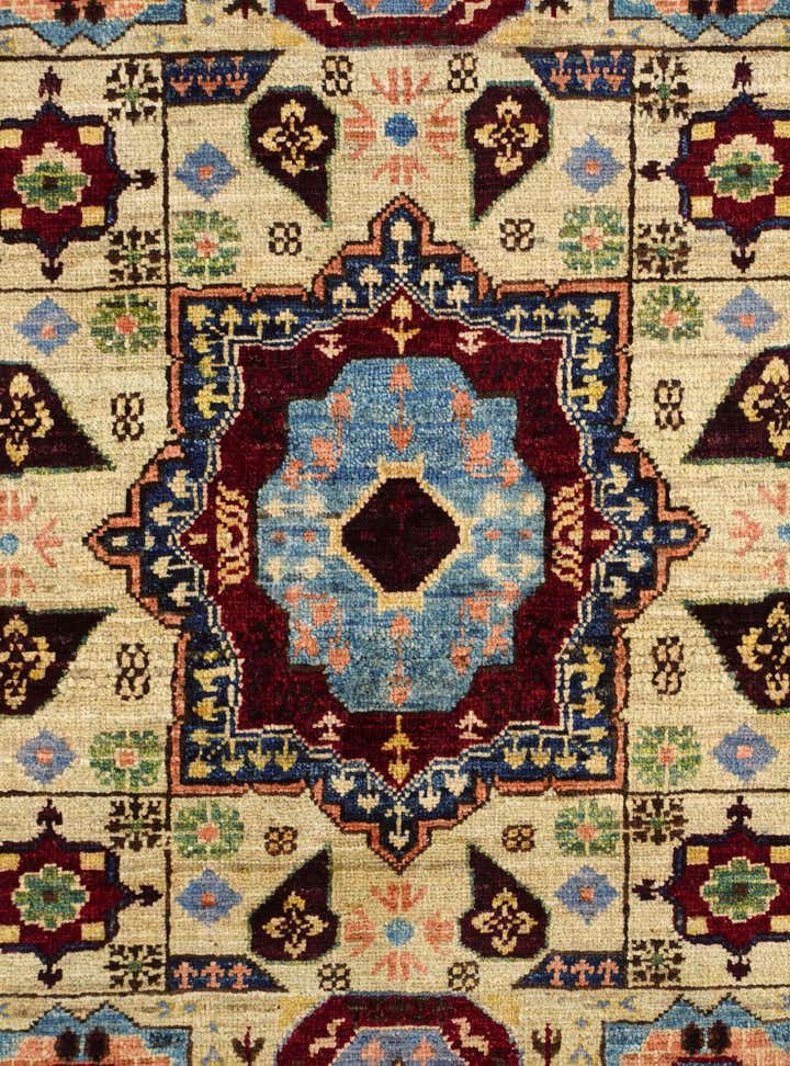 2' x 3' Hand Knotted Mamluk Ziegler Rug