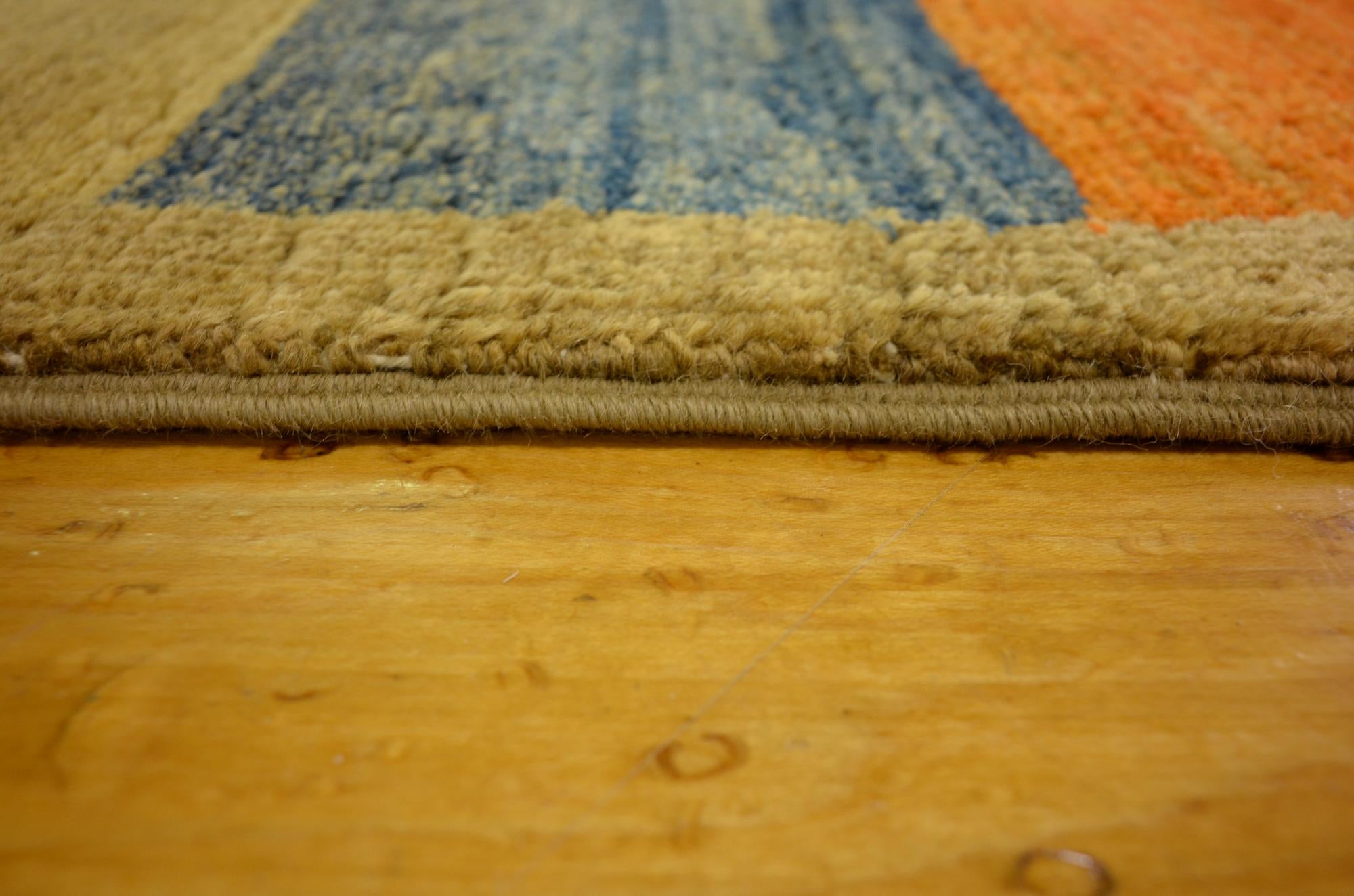 3' 9 x 5' 9 Hand Knotted Modern Ziegler Oriental Rug