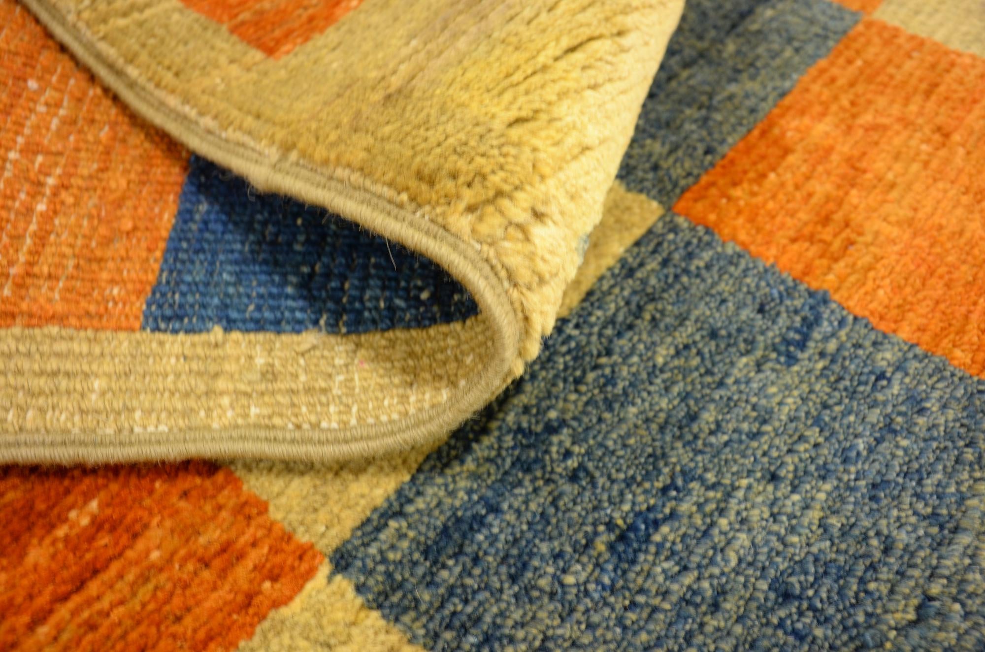 3' 9 x 5' 9 Hand Knotted Modern Ziegler Oriental Rug