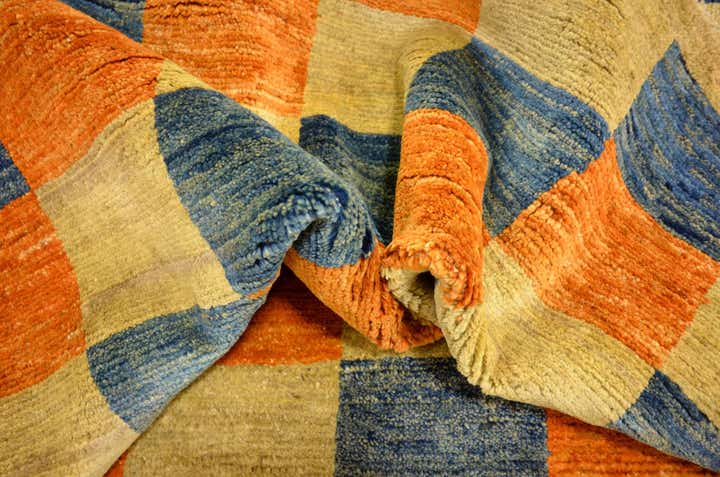 3' 9 x 5' 9 Hand Knotted Modern Ziegler Oriental Rug