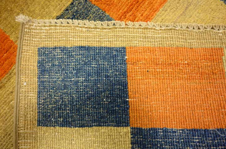 3' 9 x 5' 9 Hand Knotted Modern Ziegler Oriental Rug