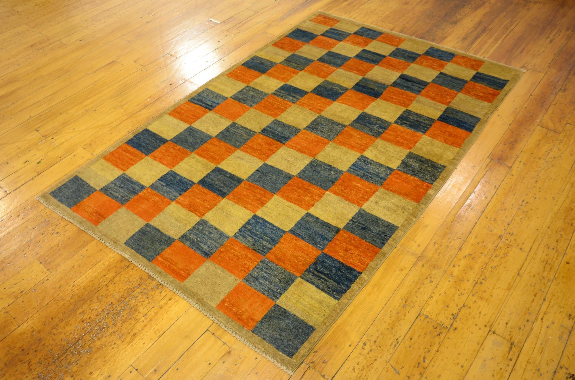 3' 9 x 5' 9 Hand Knotted Modern Ziegler Oriental Rug