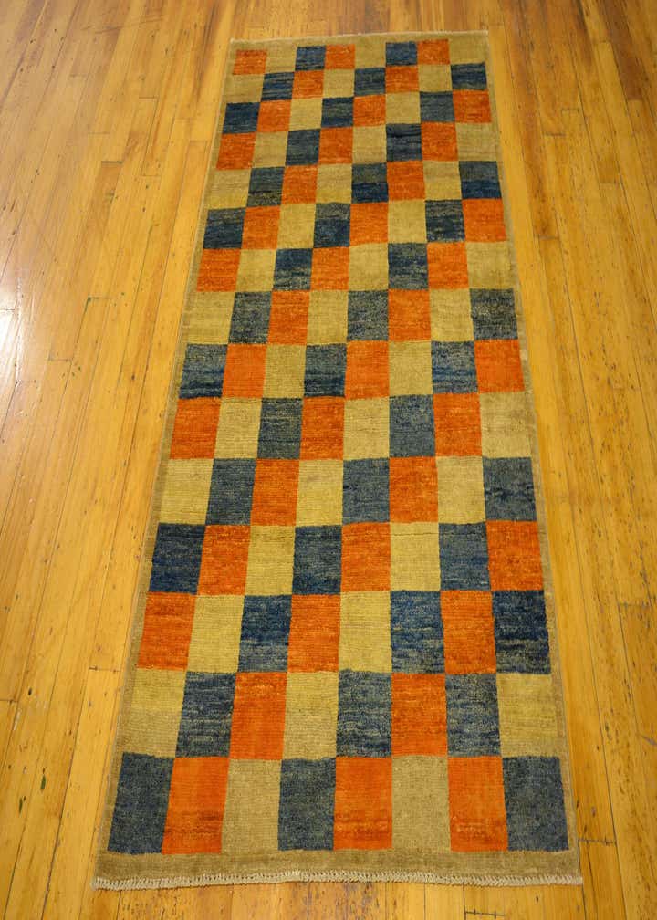 3' 9 x 5' 9 Hand Knotted Modern Ziegler Oriental Rug