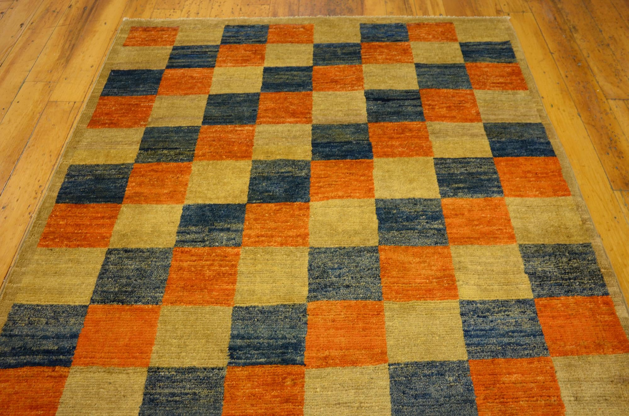 3' 9 x 5' 9 Hand Knotted Modern Ziegler Oriental Rug
