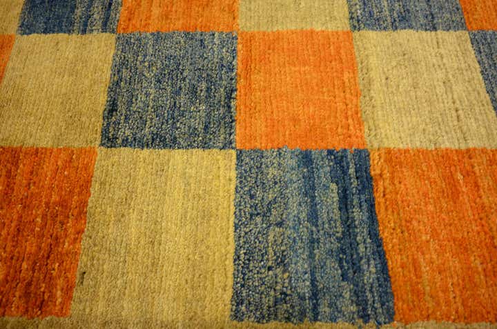 3' 9 x 5' 9 Hand Knotted Modern Ziegler Oriental Rug