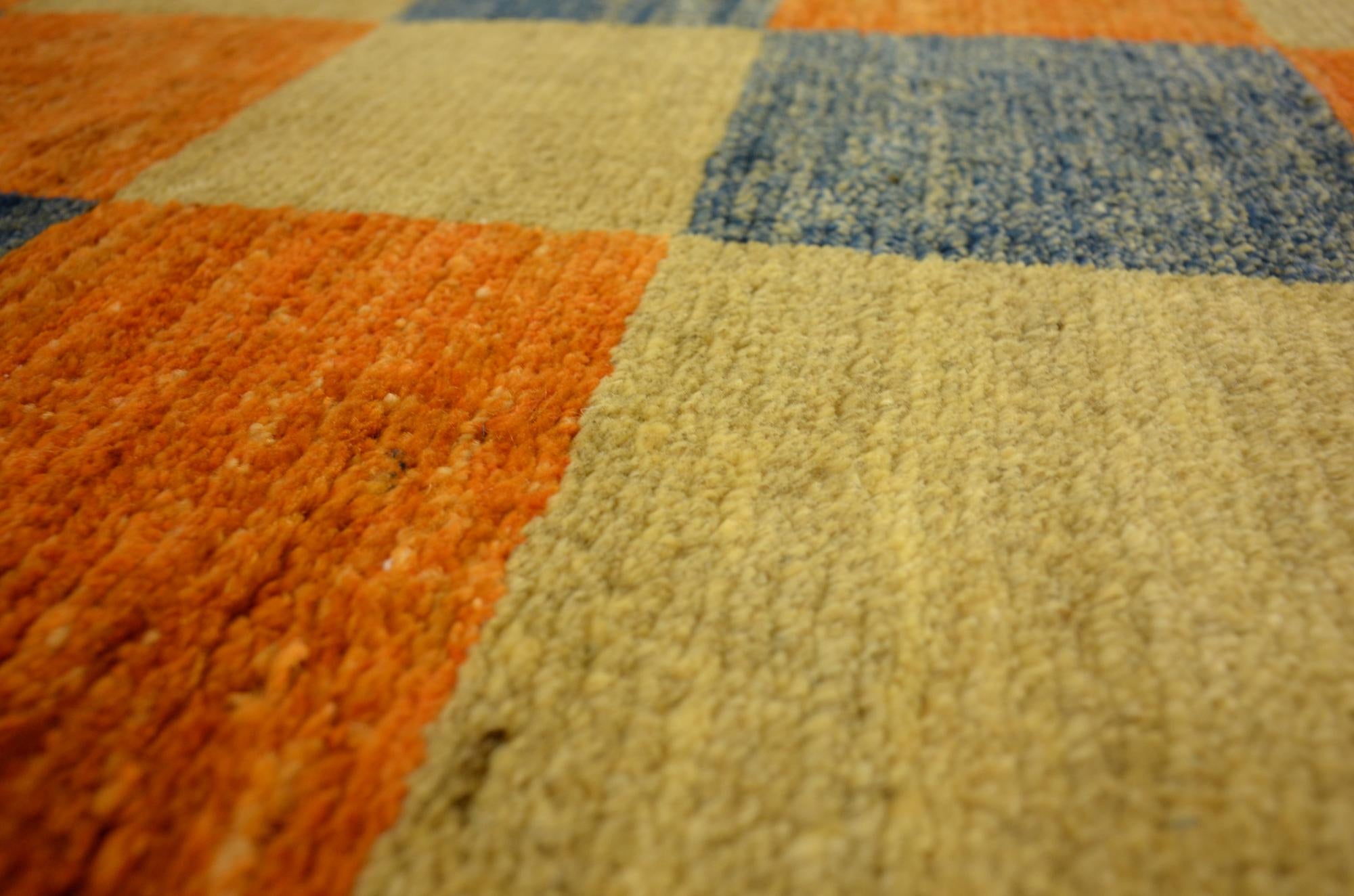 3' 9 x 5' 9 Hand Knotted Modern Ziegler Oriental Rug