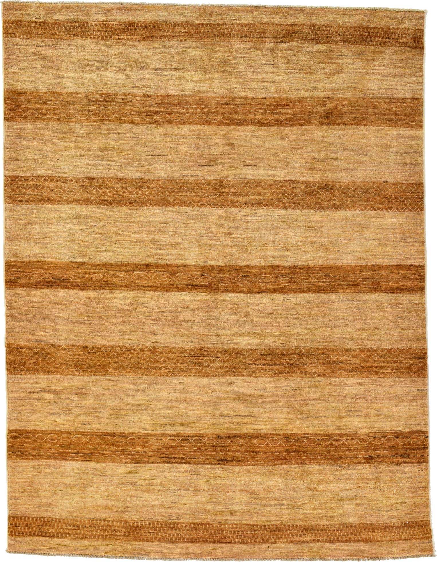 4' 10 x 6' 5 Hand Knotted Modern Ziegler Oriental Rug