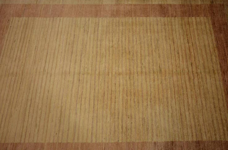 Detail image of 4' 10 x 6' 5 Hand Knotted Modern Ziegler Oriental Rug