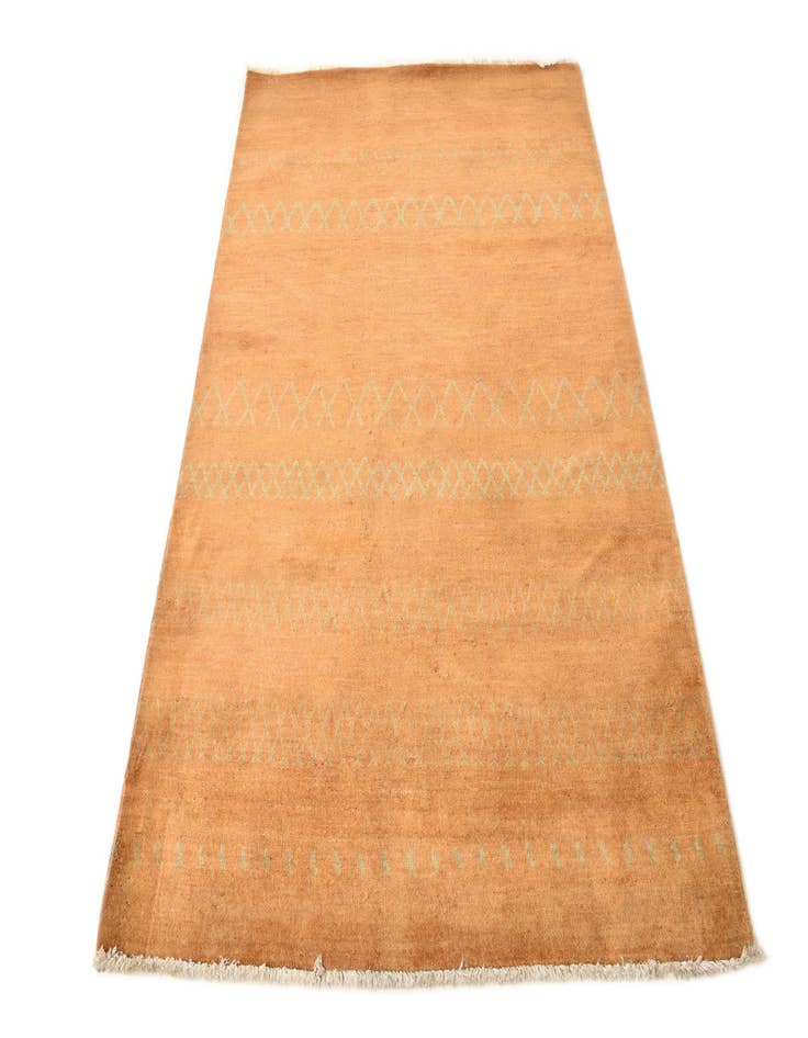 Detail image of 4' 7 x 6' 7  Hand Knotted Modern Ziegler Rug