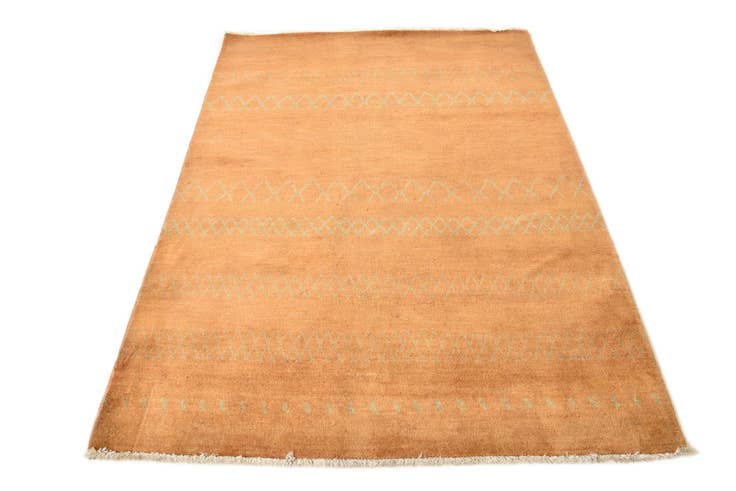 Detail image of 4' 7 x 6' 7 Hand Knotted Modern Ziegler Rug