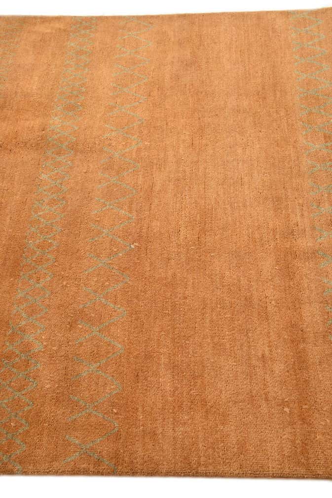 4' 7 x 6' 7 Hand Knotted Modern Ziegler Rug