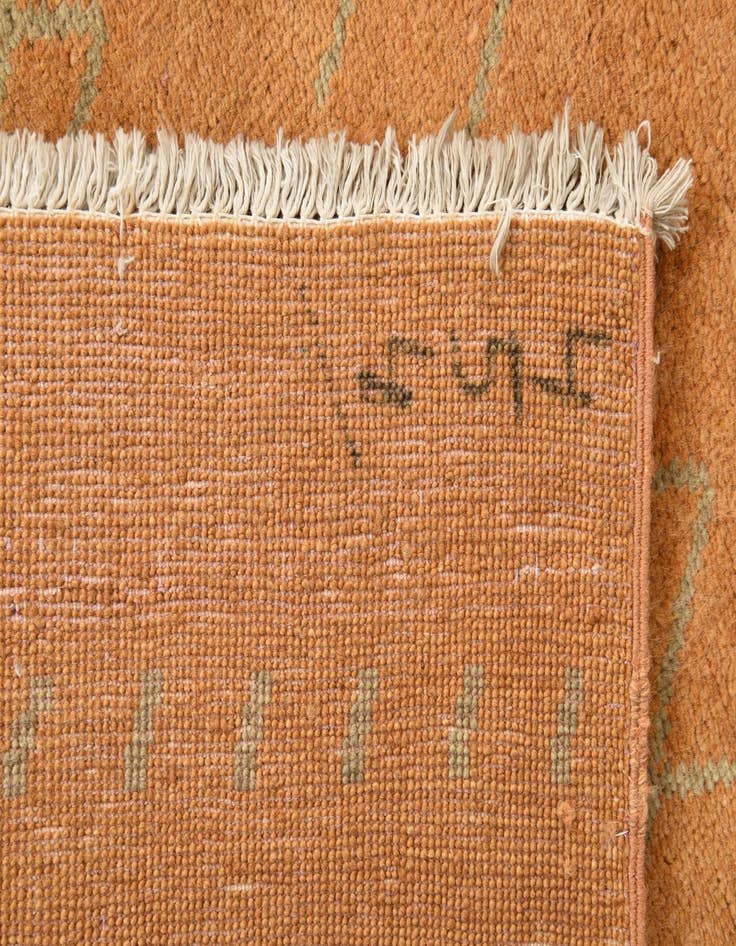 Detail image of 4' 7 x 6' 7  Hand Knotted Modern Ziegler Rug