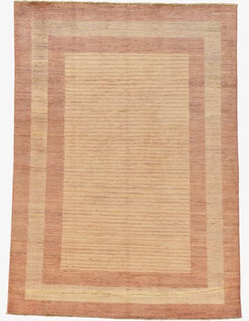 4' 10 x 6' 5 Hand Knotted Modern Ziegler Oriental Rug