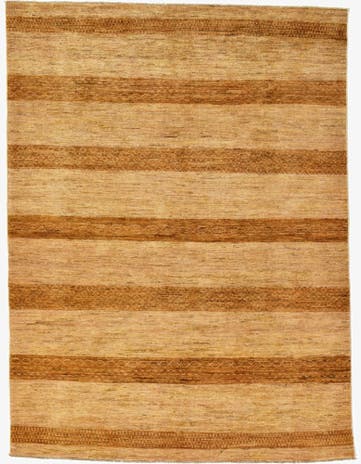 4' 10 x 6' 5 Hand Knotted Modern Ziegler Oriental Rug