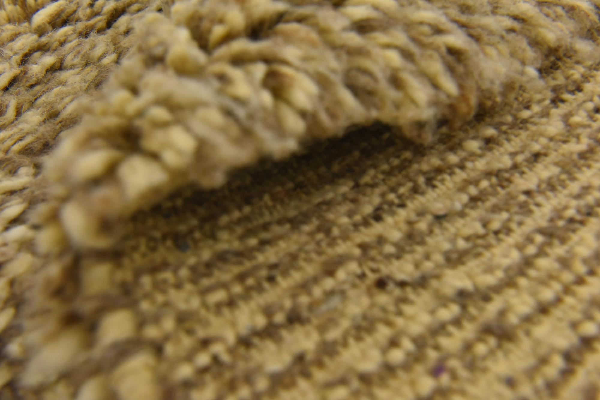 6' 7 x 10' 10 Hand Knotted Moroccan Wool Rug