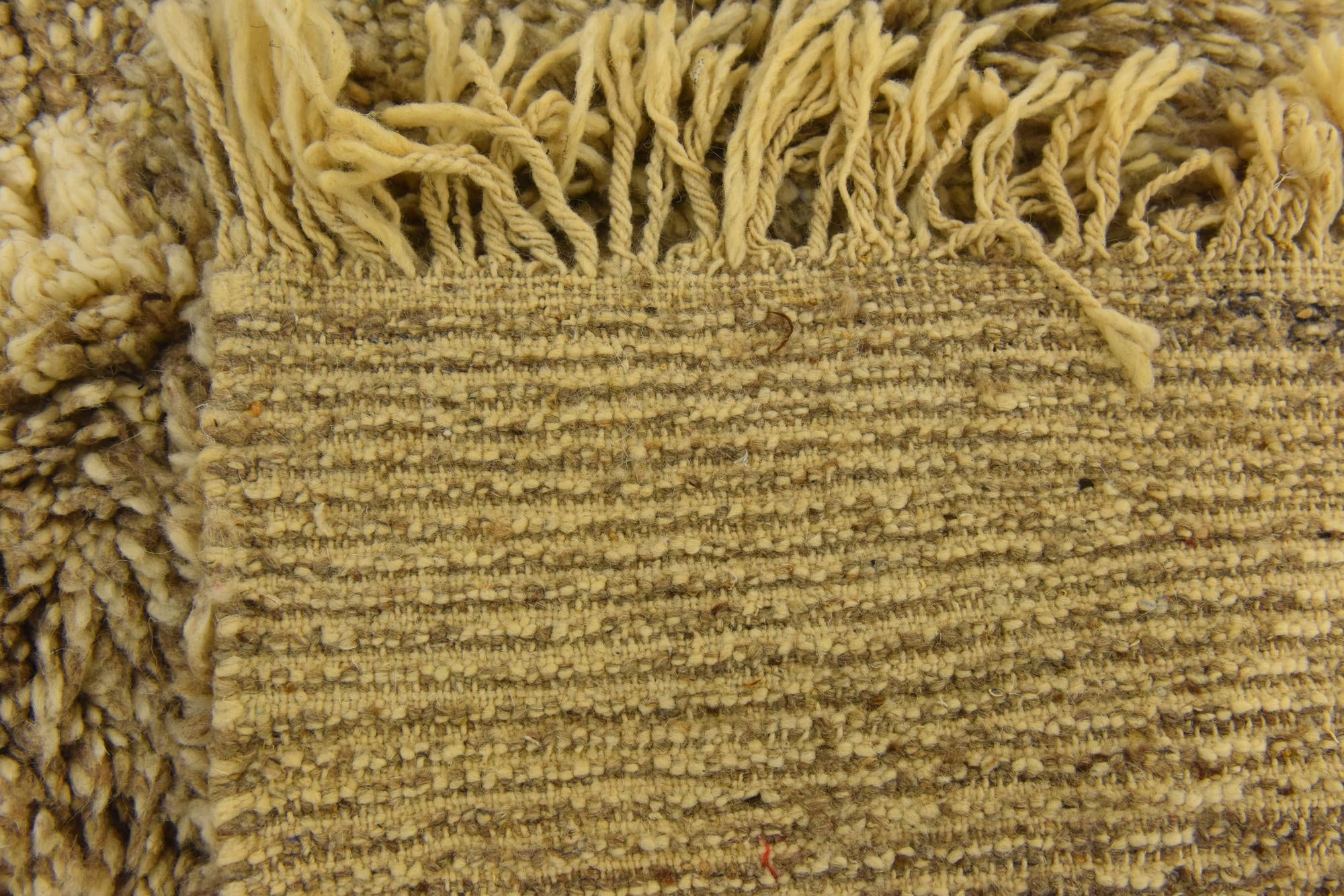 6' 7 x 10' 10 Hand Knotted Moroccan Wool Rug