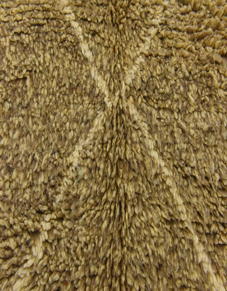 Detail image of 6' 7 x 10' 10  Hand Knotted Moroccan Wool Rug