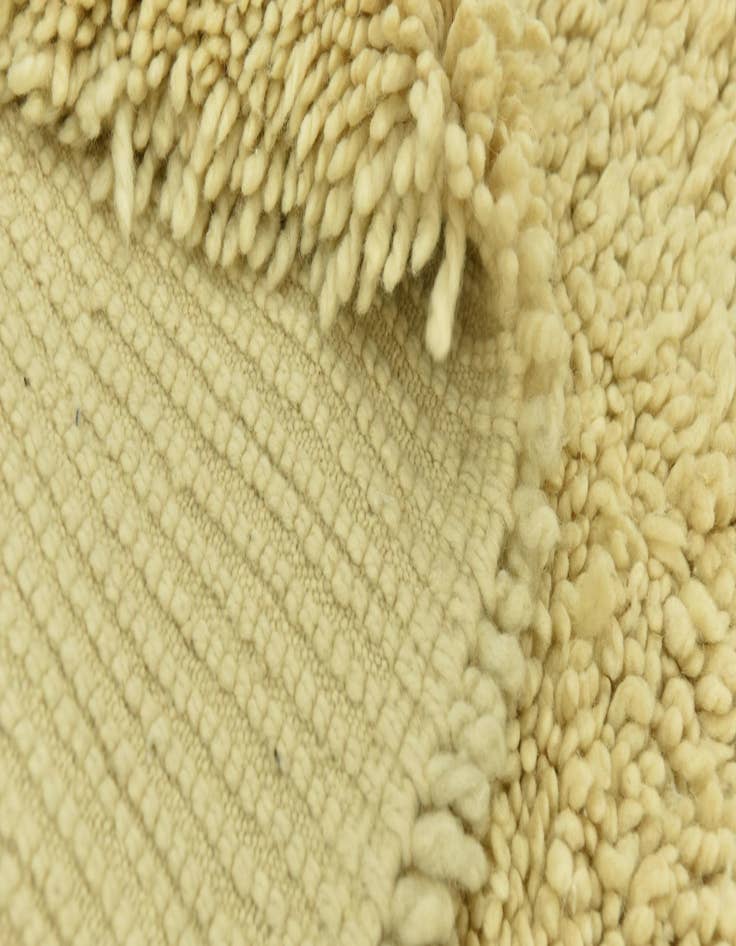 Detail image of 6' 2 x 9' 10  Hand Knotted Moroccan Wool Rug