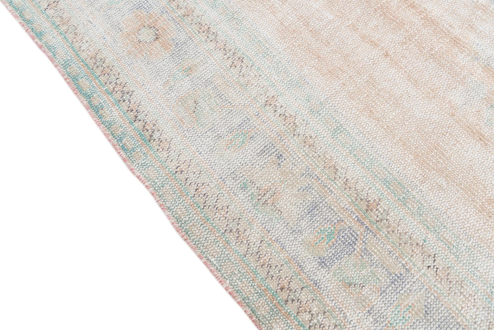 8' 4 x 12' 9 Hand Knotted Moroccan Wool Rug