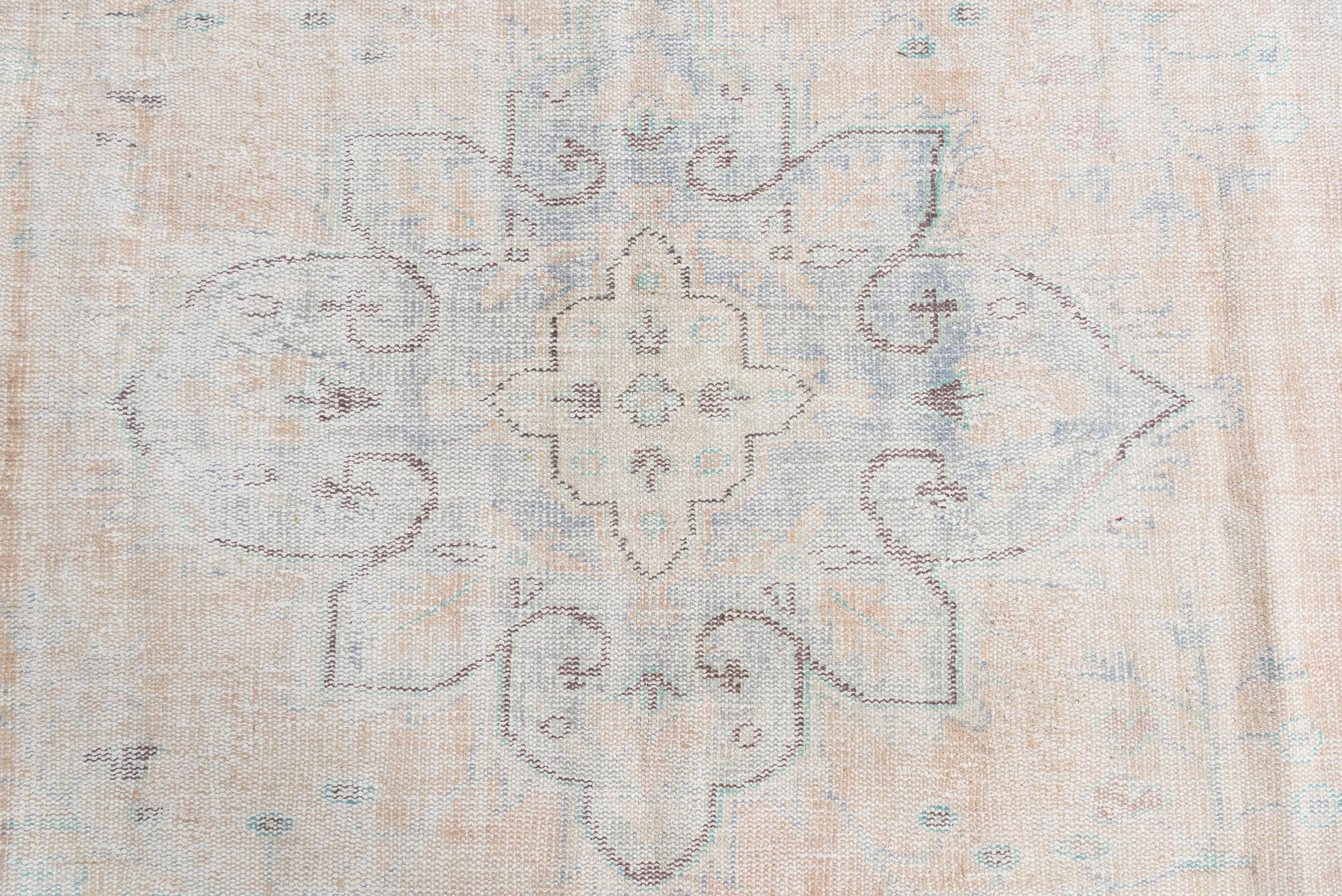 8' 4 x 12' 9 Hand Knotted Moroccan Wool Rug