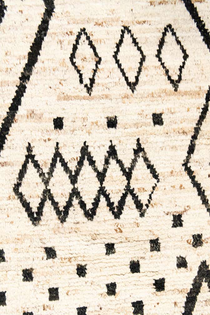 12' 6 x 17' 4 Hand Knotted Moroccan Wool Rug