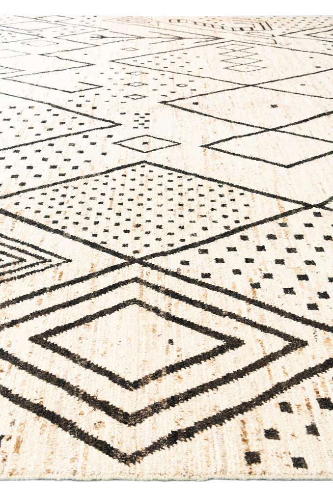 12' 6 x 17' 4 Hand Knotted Moroccan Wool Rug