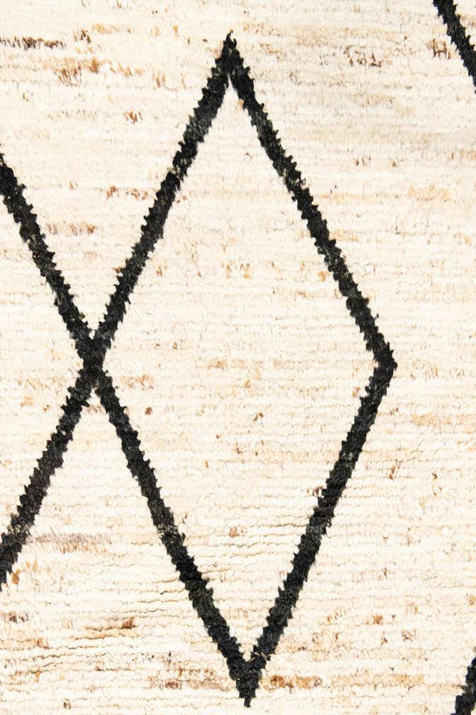 12' 6 x 17' 4 Hand Knotted Moroccan Wool Rug