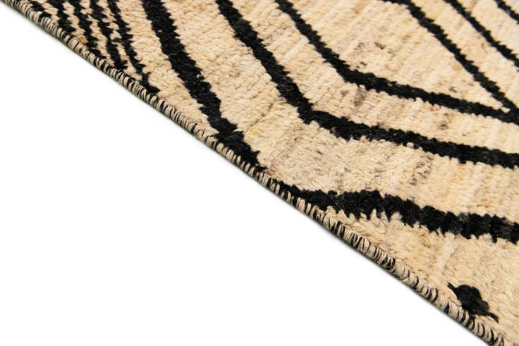 Detail image of 15' 10 x 24' 9 Hand Knotted Moroccan Wool Rug