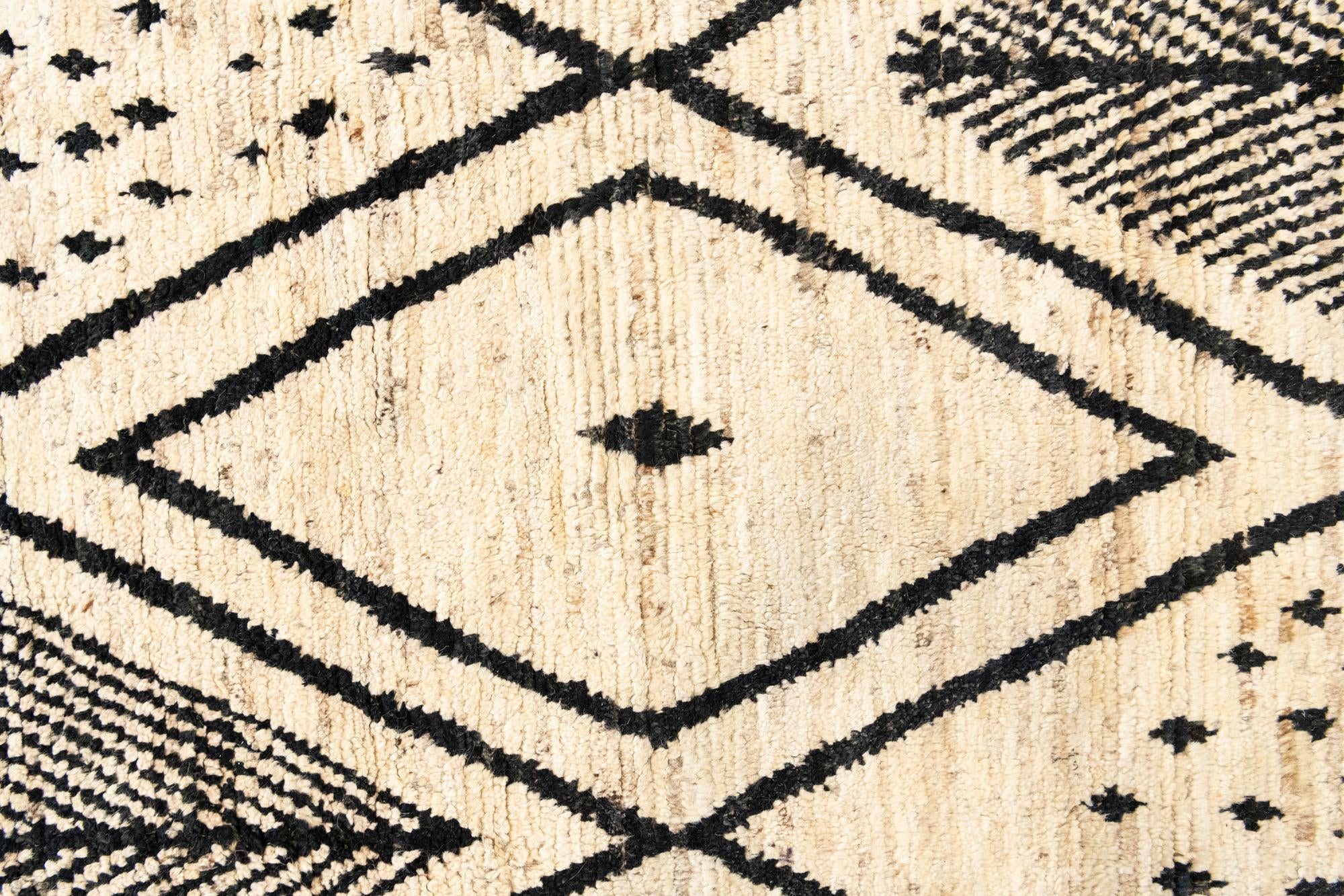15' 10 x 24' 9 Hand Knotted Moroccan Wool Rug