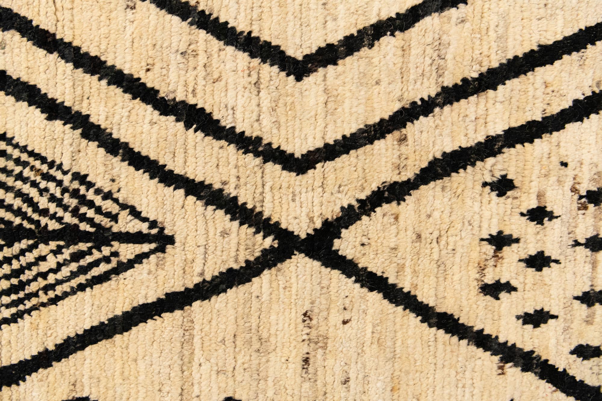 15' 10 x 24' 9 Hand Knotted Moroccan Wool Rug