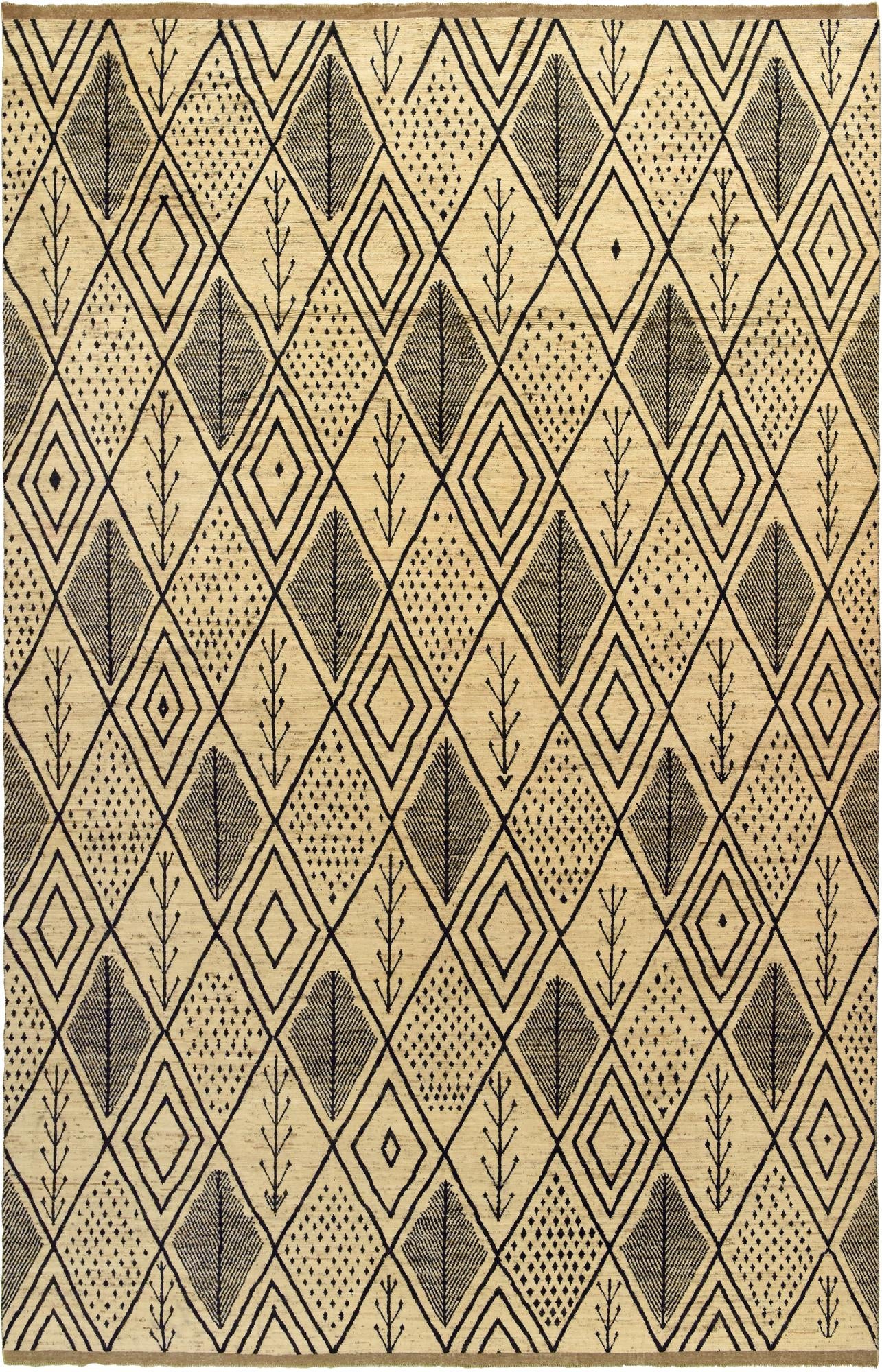 15' 10 x 24' 9 Hand Knotted Moroccan Wool Rug